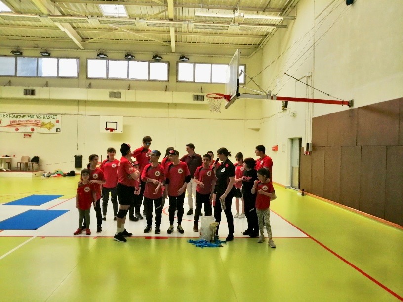 ANICES a organisé son 3ième tournoi de torball jeune azuréen !