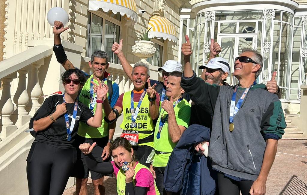 Le relais marathon Nice-Cannes par Bruno !