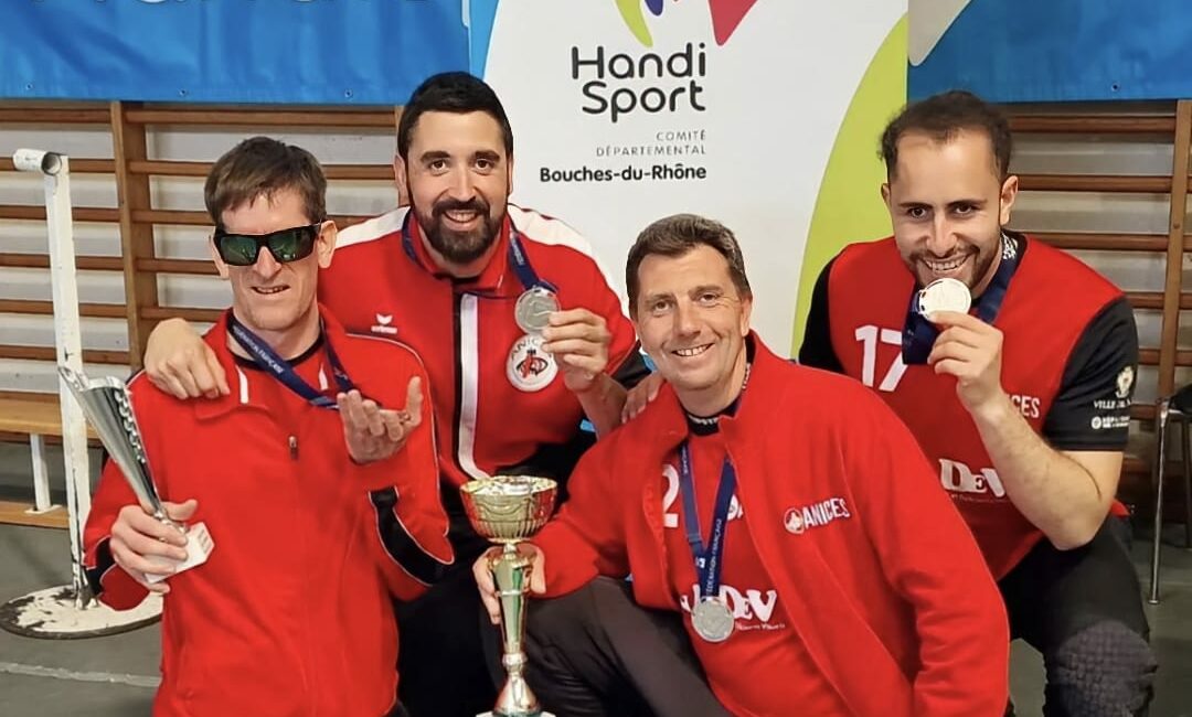 Nos aiglons sur la 2ème place du podium de la Coupe de France de D1…